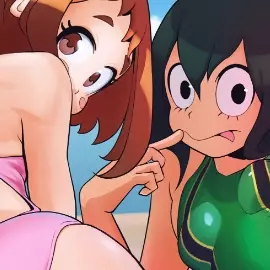 MHA girls - Swimsuit Edition