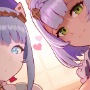 Noelle & Ineffa - Two Topless Maids <3
