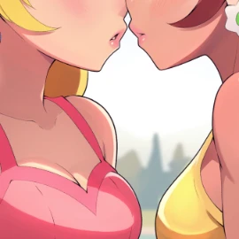 Peaches and Daisies